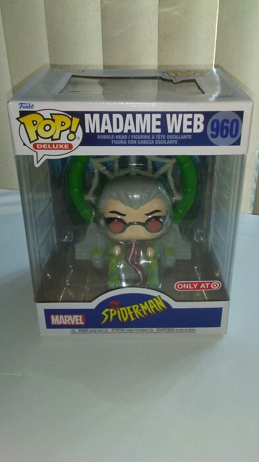 FUNKO POP #960 MADAME WEB SPIDER-MAN ANIMATED SERIES TARGET EXCLUSIVE BRAND NEW