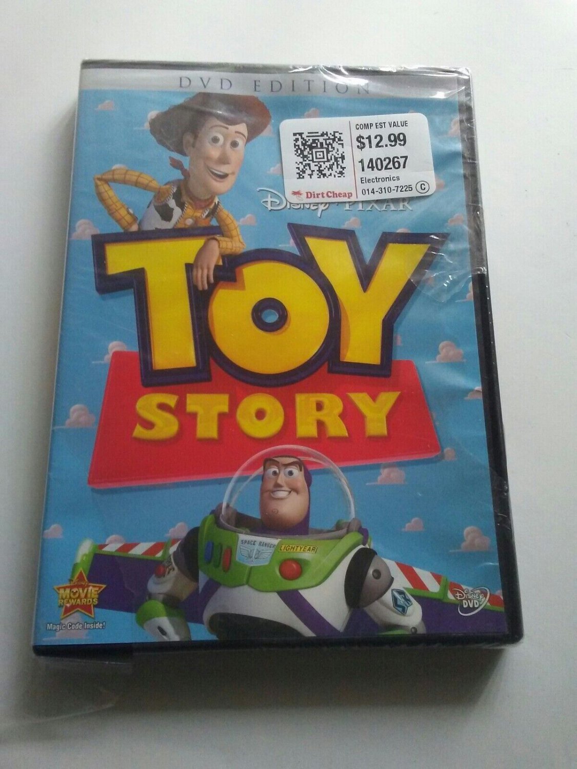 Toy Story - DVD, Jim Varney, Wallace Shawn, Don Rickles NEW