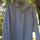 Thomas Pink Shirt Gingham Check Plaid Long Sleeve 16 1/2 - 36 1/2 Classic Shirt Thomas Pink Shirt Gingham Check Plaid Long Sleeve 16 1/2 - 36 1/2 Classic Shirt