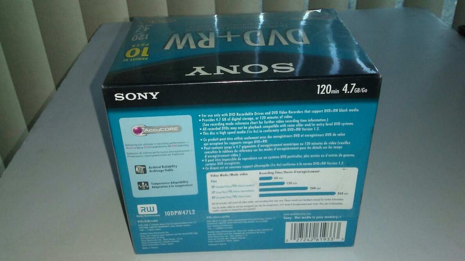 sony-dvd-rw-10-pack-rewriteable-dvd-discs-4-7gb-120-mins-new-sealed