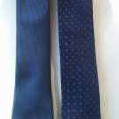 MICHAEL KORS Lot of 2 Blue Designer Ties Neckties MICHAEL KORS Lot of 2 Blue Designer Ties Neckties