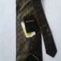 MURANO Gold US MADE Sparkling Geometric 100% Silk Dress Tie NWT Necktie