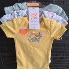 Carters Baby Flowers Hearts Bee Newborn Bodysuit One Piece Short Sleeve 3 Pk New
