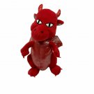 Great Wolf Lodge Shiny Dragon Plush 16" Stuffed Animal Red Shiny Scales NWT Great Wolf Lodge Shiny Dragon Plush 16" Stuffed Animal Red Shiny Scales NWT