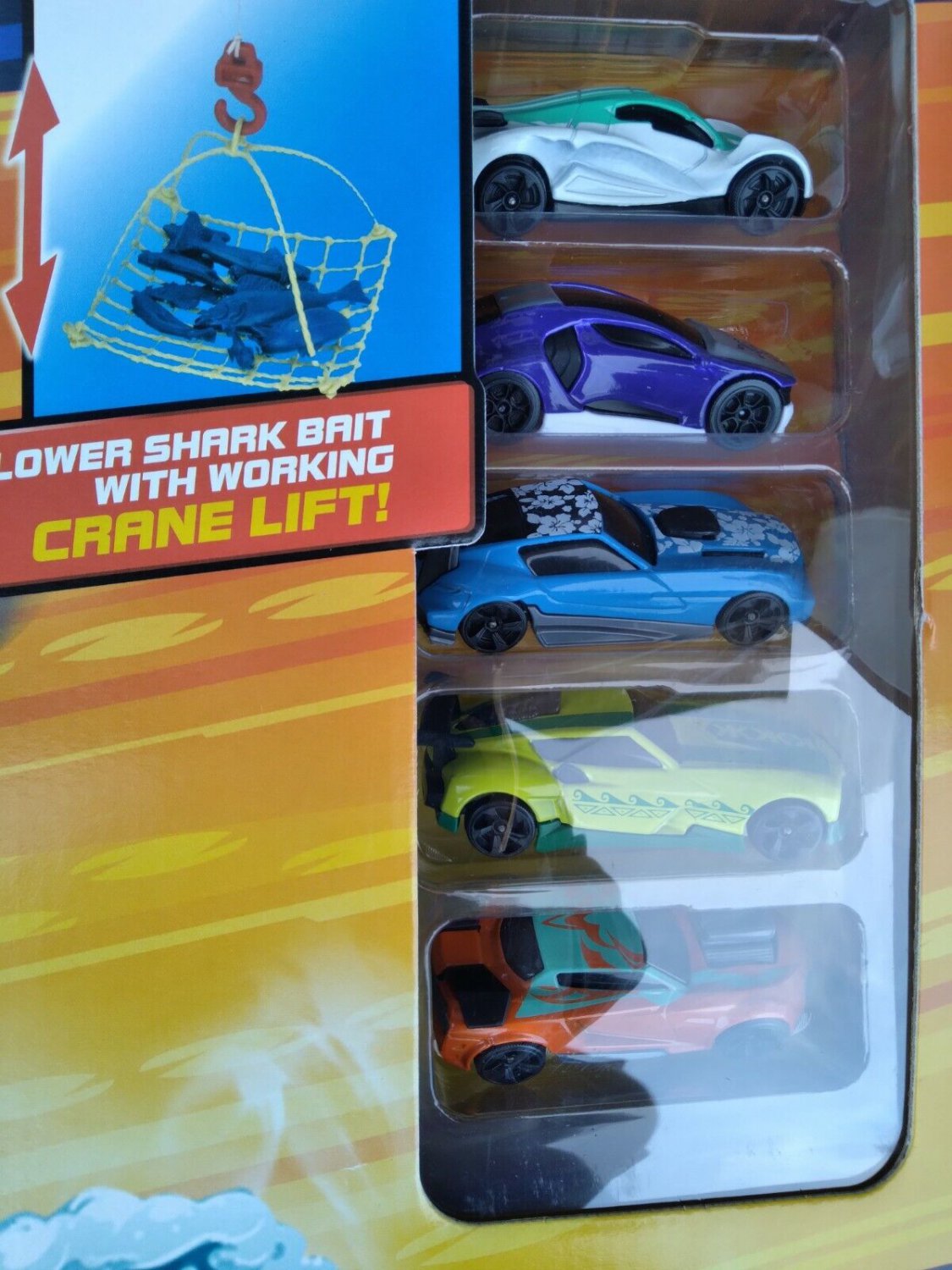 Adventure Force Ultimate Shark City Garage, Diecast Vehicle Playset