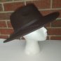 Universal Thread Women's Brown Wide Brim Wool Felt Fedora Hat NWT