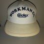 Vtg Workman Co CELOTEX Trucker Foam front mesh back Snapback Hat Cap Royal Crown