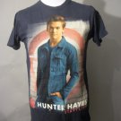 HUNTER HAYES STORYLINE BLUE TOUR CONCERT T-Shirt ADULT Small TULTEX Brand NWOT