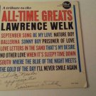 Lawrence Welk 33 1/3 LP Album. DLP-3544 A TRIBUTE TO THE ALL-TIME GREATS Signed