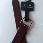 Polo Ralph Lauren Blue Canvas & Leather Size 24 Belt New with Tag