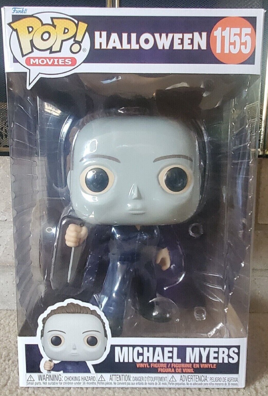 Funko Pop Michael Myers #1155 Halloween Horror Movies 10 inch Vinyl Figure