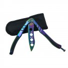 Hotsale Pocket Butterfly Training Knife for Practice High Quality stainless steel Knife