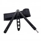 Outdoor Dull Blade Metal Training Knife Practice Tool Trainer Butterfly