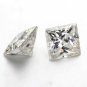 1.40ct 6.0mm VVS White Princess Brilliant Cut Moissanite Diamond For Ring