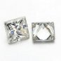 1.40ct 6.0mm VVS White Princess Brilliant Cut Moissanite Diamond For Ring