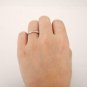 0.80 CT Round Cut Infinity Diamond Full Eternity Wedding Band 14K Gold Over