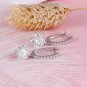 3 CT Brilliant Round Simulated Diamond Drop Dangle Earrings 925 Sterling Silver