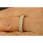 2ct Diamond Eternity Princess Wedding Anniversary Band Ring in Sterling Silver