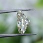 Off White Radiant Cut Loose Moissanite Diamond VVS Clarity for Ring, Pendant