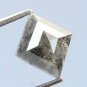 0.57 Ct,6.7 X 5.8 X 2.6 MM,Natural Loose Diamond,Fancy Salt and Pepper Kite Cut