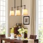 Kitchen Lighting Fabric Lampshade Traditional Lanterns Dinning Room Light