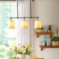 Kitchen Lighting Fabric Lampshade Traditional Lanterns Dinning Room Light
