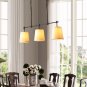 Kitchen Lighting Fabric Lampshade Traditional Lanterns Dinning Room Light