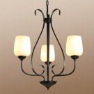 Iron Chandelier Country Light Living Room Lanterns Bedroom Lamp