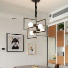 Modern Chandelier Living Room Lamp Creative Lamp Bedroom Lamp Black