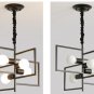 Modern Chandelier Living Room Lamp Creative Lamp Bedroom Lamp Black