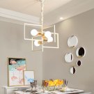 Modern Chandelier Living Room Lamp Creative Lamp Bedroom Lamp White