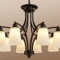 Traditional Pendant Chandelier Country Lighting Living Room Light Bedroom Lamp