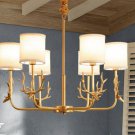 Copper Light Pendant Lamp Living Room Hanging Lighting Home Light Fixture