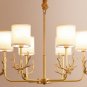 Copper Light Pendant Lamp Living Room Hanging Lighting Home Light Fixture