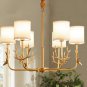 Copper Light Pendant Lamp Living Room Hanging Lighting Home Light Fixture