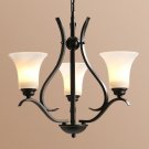 Iron Chandelier Country Style Dining Room Lamp Pendant Lighting Traditional Lamp