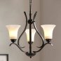 Iron Chandelier Country Style Dining Room Lamp Pendant Lighting Traditional Lamp