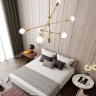 Creative Magic Bean Chandelier Bubble Light Home Hanging Lamp