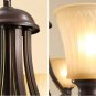 Drop Light Iron Pendant Chandelier Traditional Lanterns Bedroom Light