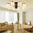 Iron Pendant Chandelier Living Room Lanterns Bedroom Light Ceiling Light