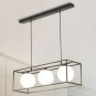 Dinning Room Chandelier Creative Dining Room Lamp Ball Light Black
