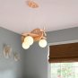 Wood Dining Room Lamp Creative Children Room Lanterns Design Aircraft Light