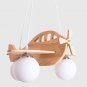 Wood Dining Room Lamp Creative Children Room Lanterns Design Aircraft Light