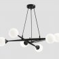 Iron Chandelier Bulb Lamp Bedroom Lighting Living Room Light