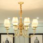 Home Lamp Copper Pendant Chandelier Living Room Lanterns Bedroom Light