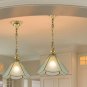 Country Lighting Copper Lamp Glass Pendant Light Corridor Lamp Hallway Lamp