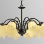 Home Lamp Iron Pendant Chandelier Living Room Lanterns Bedroom Lighting