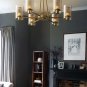 Modern Living Room Light Bedroom Lamp Ceiling Hanging Light Gold