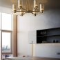 Modern Living Room Light Bedroom Lamp Ceiling Hanging Light Gold