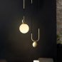 Pendant Lamp Ball Lighting Living Room Light Gold